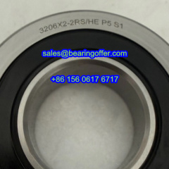 3206X2-2RS/HE P5 S1 Transmission Bearing 30x62x19 Ball Bearing - Stock for Sale