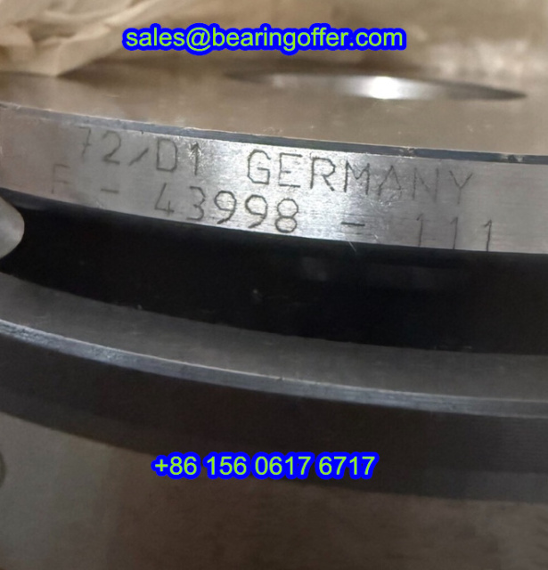 F-43998-271 Tandem Thrust Bearing F-43998-111 Roller Bearing - Stock for Sale