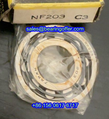NF203 C3 Cylindrical Roller Bearing 17x40x12 Rolling Bearing - Stock for Sale