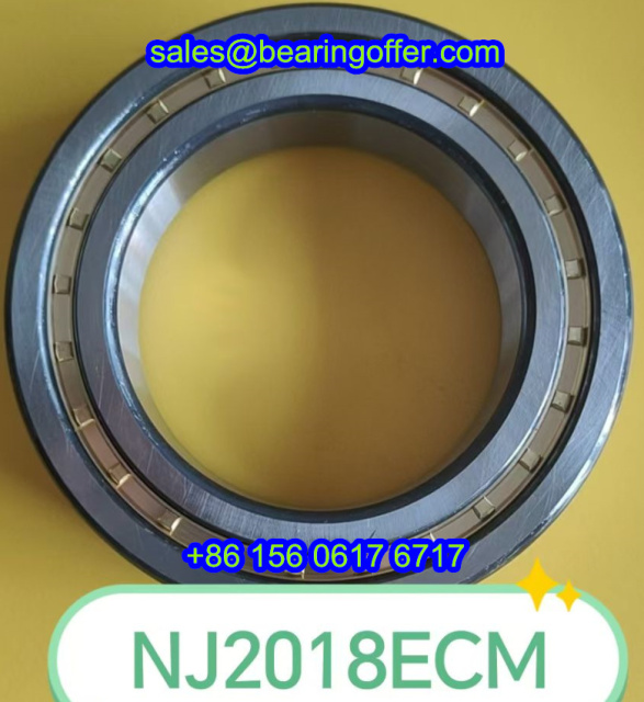 NJ2018ECM Cylindrical Roller Bearing 90x140x30 Rolling Bearing NJ2018 - Stock for Sale
