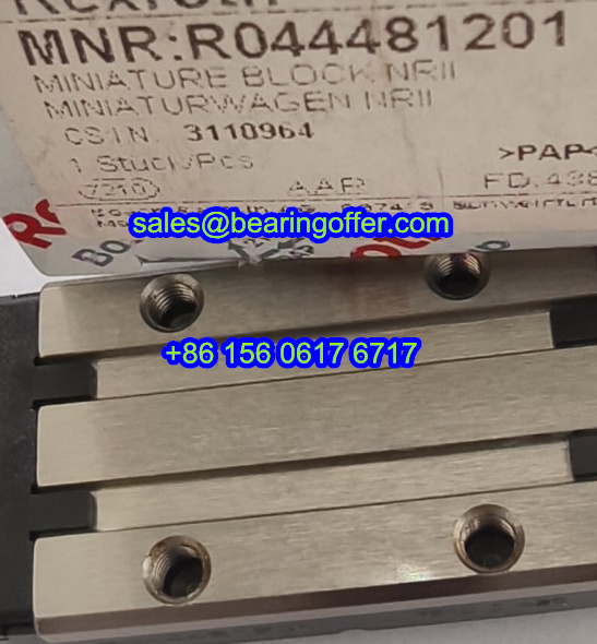 R044481201 Linear Carriage 8x20x41.4 Runner Block - Stock for Sale