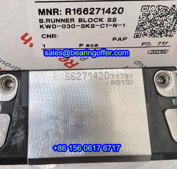 R166271420 Linear Carriage 35.35x60x75.3 Runner Block - Stock for Sale