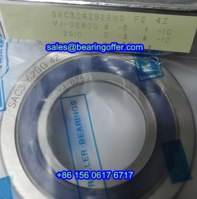 SAC3062BG 4Z Ball Screw Support Bearing 30x62x15 Ball Bearing - Stock for Sale