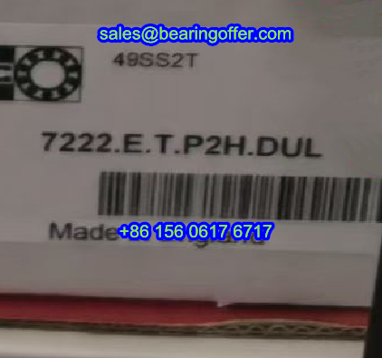 7222.E.T.P2H.DUL Spindle Bearing 7222E.T.P2H.DUL Ball Bearing - Stock for Sale