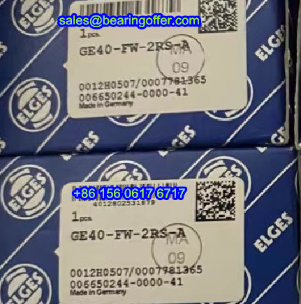 GE40-FW-2RS-A Spherical Plain Bearing 40x68x40 Rolling Bearing - Stock for Sale