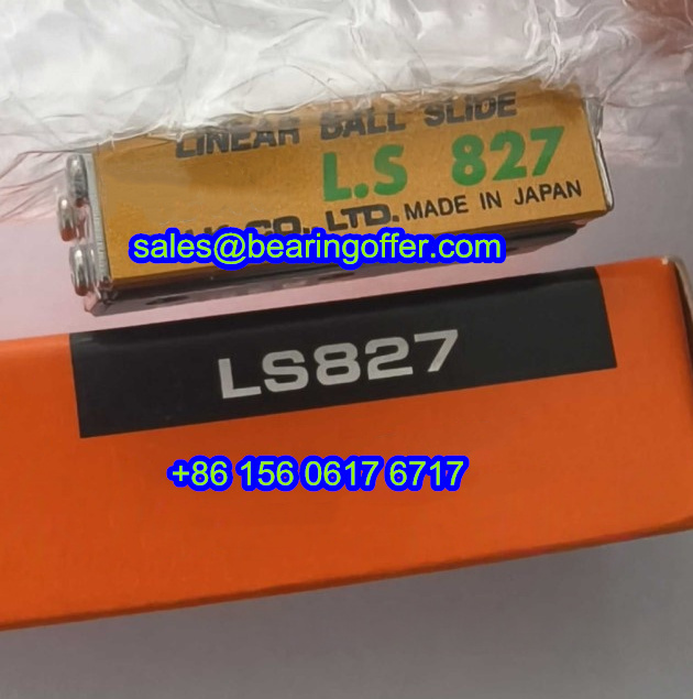 LS827 Linear Slide Bearing 8x14.2x28.7 Ball Slide L.S 827 - Stock for Sale