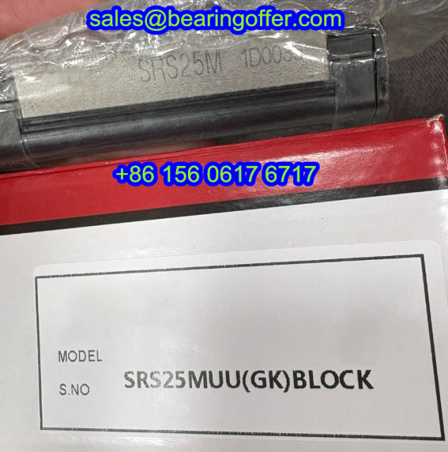 SRS25M Linear Carriage SRS25MUU Guide Block SRS25MSS - Stock for Sale
