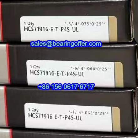 HCS71916-E-T-P4S-UL Spindle Bearing 80x110x16 Ball Bearing - Stock for Sale