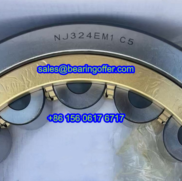 NJ324EM1 P5 Cylindrical Roller Bearing 120*260*55 Rolling Bearing NJ324EM1P5 - Stock for Sale