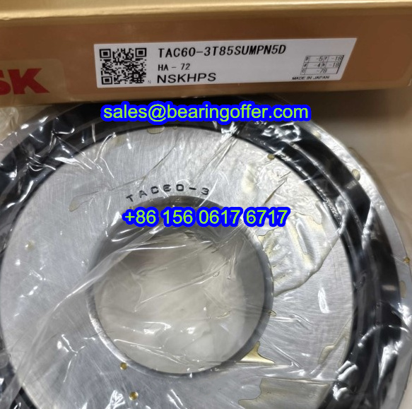 TAC60-3 Ball Screw Support Bearing 60x170x39 Ball Bearing - Stock for Sale