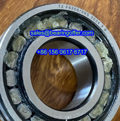 TX F6206/2RS Cylindrical Roller Bearing 30x62x16.8/15 Rolling Bearing TX F6206-2RS - Stock for Sale