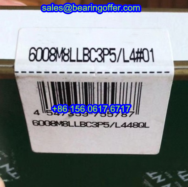 6008M8LLBC3P5 Spindle Bearing 6008M8LLBC3P5/L448QL Ball Bearing - Stock for Sale