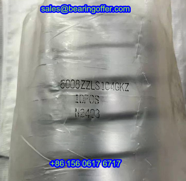 6008ZLC4 Deep Groove Ball Bearing 6008ZZLS1C4 Rolling Bearing - Stock for Sale