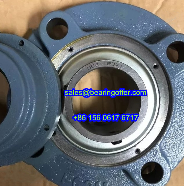 C-UCFC211R3X1 Pillow Block Bearing UC211R3X1 Ball Bearing FC211 Housing - Stock for Sale