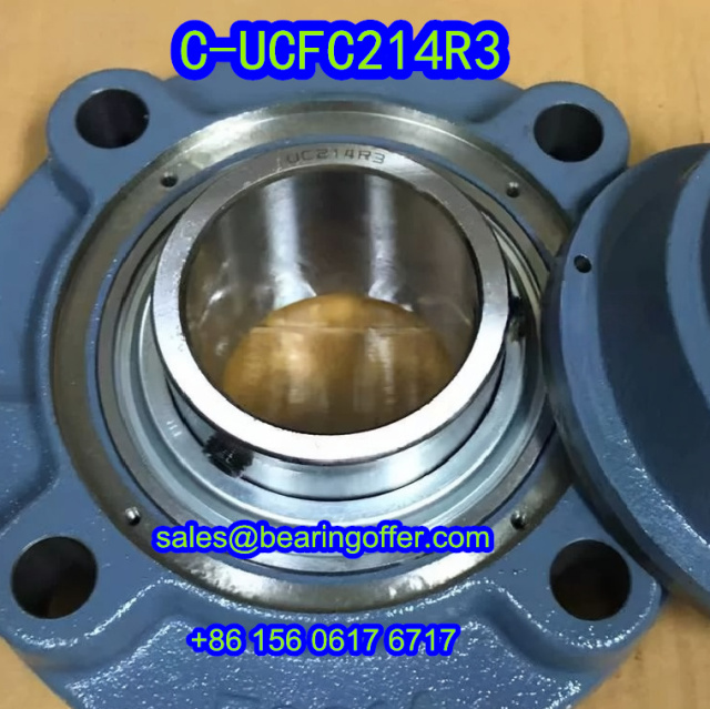 C-UCFC214R3 Pillow Block Bearing UC214R3 Ball Bearing FC214 Housing - Stock for Sale