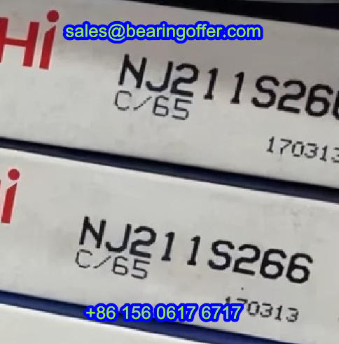 NJ211S266 Vacuum Pump Bearing 55x100x21 Roller Bearing - Stock for Sale