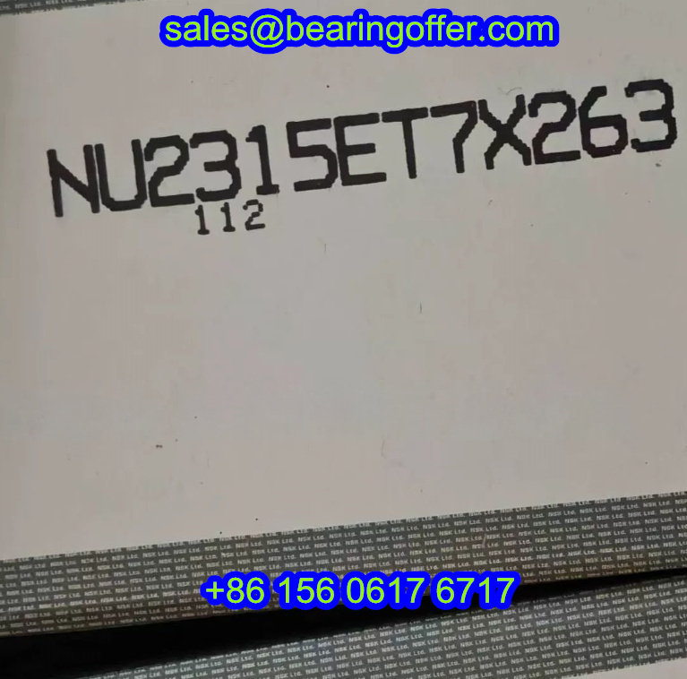NU2315ET7X263 Cylindrical Roller Bearing NU2315ET7X263 Rolling Bearing - Stock for Sale