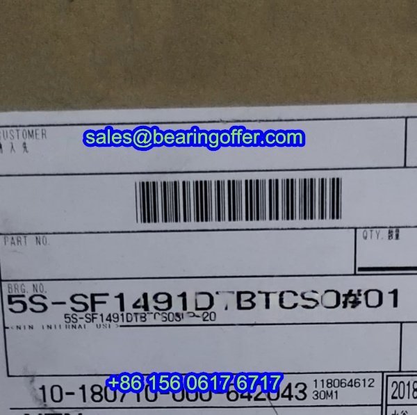 5S-SF1491DTBTCS03UP-20 Spindle Bearing 5S-SF1491 Ball Bearing - Stock for Sale