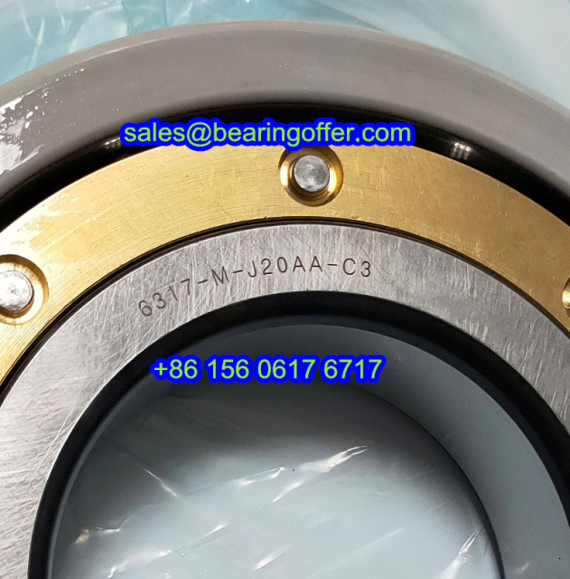 6317-M-J20AA-C3 Insulated Bearing 85x180x41 Ball Bearing - Stock for Sale