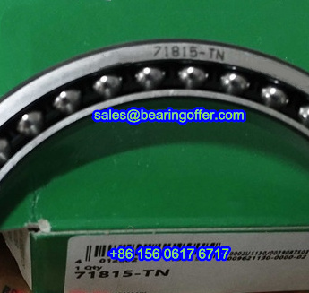 71815-TN Angular Contact Bearing 75x95x10 Ball Bearing 71815 - Stock for Sale