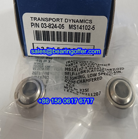 03-824-05 Spherical Plain Bearing MS14102-5 Rolling Bearing - Stock for Sale