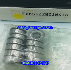 F685HZZMC3NS7S Deep Groove Ball Bearing F685-H-ZZMC3 NS7S Rolling Bearing - Stock for Sale
