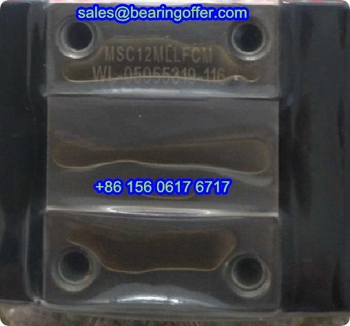 MSC12MLLFC Linear Carriage MSC12MLLFZ Guide Block MSC12MLLF0 - Stock for Sale