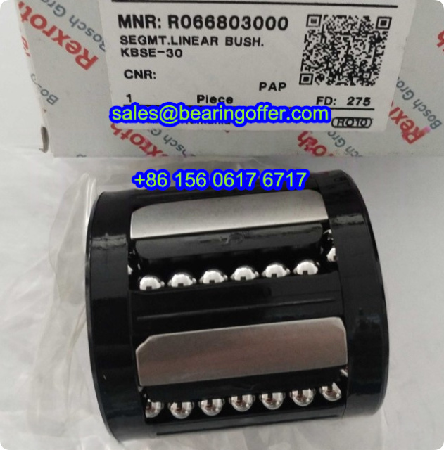 R066803000 Linear Bushing Bearing 30x44x44 Ball Bearing KBSE-30 - Stock for Sale
