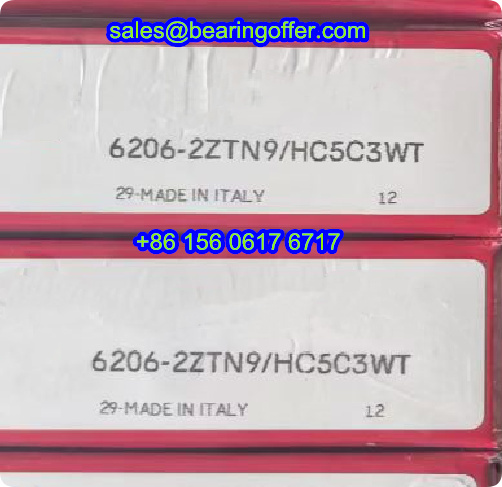 6206-2ZTN9/HC5C3WT Deep Groove Ball Bearing 30x62x16 Ceramic Balls - Stock for Sale