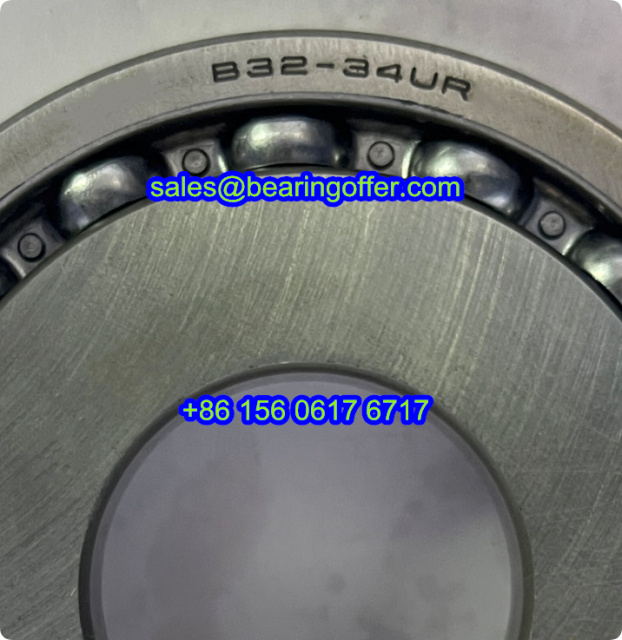 B32-34UR Gearbox Bearings 32x80x10 Ball Bearing B32-34 - Stock for Sale