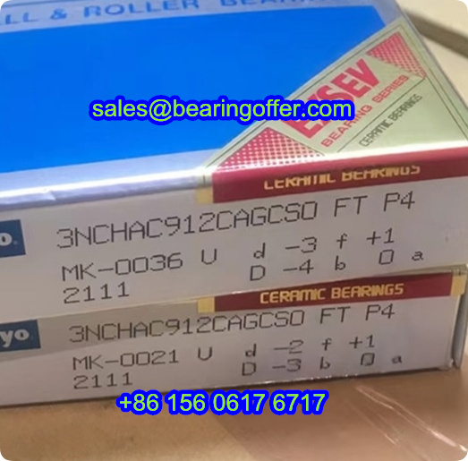 3NCHAC912CAGCS0 FT P4 Spindle Bearing 3NCHAC912 Ball Bearing - Stock for Sale