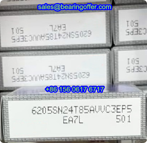 6205SN24T85AVVC3EP5 Deep Groove Ball Bearing 25*52*15 High Speed - Stock for Sale