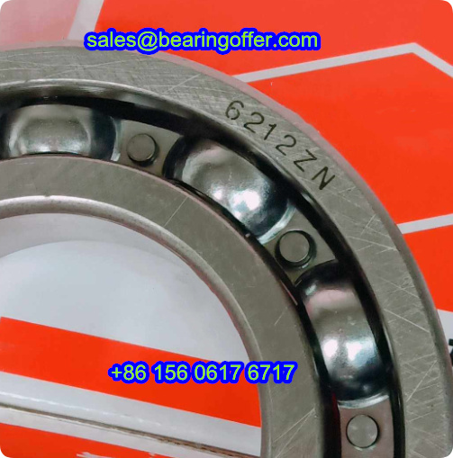6212ZN Deep Groove Ball Bearing 60x110x22 For Automotive - Stock for Sale