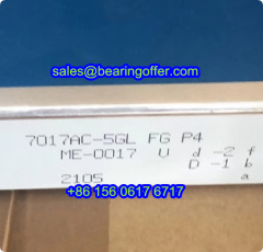 7017AC-5GL FG P4 Spindle Bearing 85x130x22 Ball Bearing - Stock for Sale