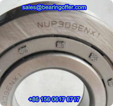 NUP309ENX1 Cylindrical Roller Bearing 45x105x25 For Automobile - Stock for Sale