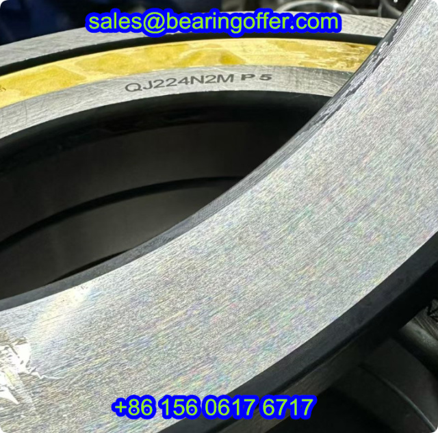 QJ224N2M P5 Four Point Contact Bearing 120x215x40 Ball Bearing - Stock for Sale
