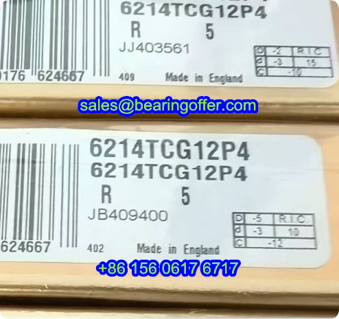 6214TCG12P4 Deep Groove Ball Bearing 70x125x24 High Speed - Stock for Sale