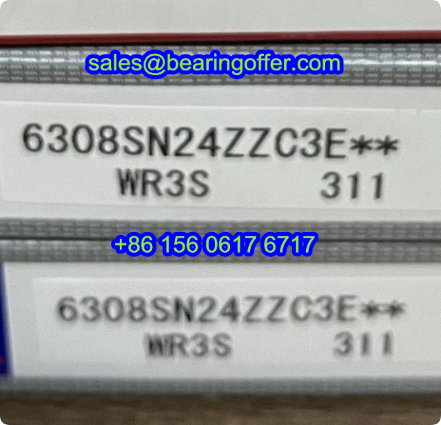 6308SN24ZZC3E Deep Groove Ball Bearing 40x90x23 High Speed - Stock for Sale