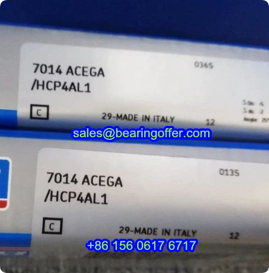 7014ACEGA/HCP4AL1 Spindle Bearing 70x110x20 Ball Bearing - Stock for Sale