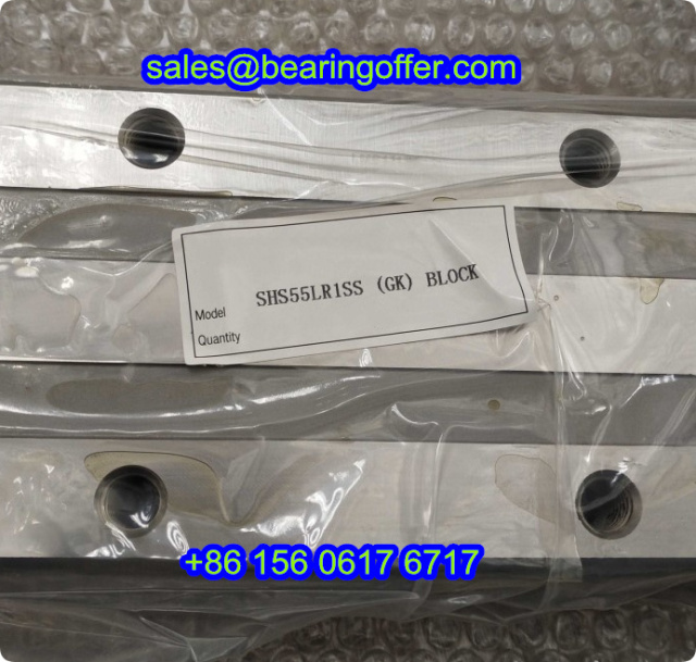 SHS55LR Linear Carriage SHS55LR1SS Guide Block SHS55LR1UU - Stock for Sale