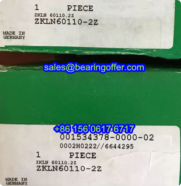 ZKLN60110-2Z Ball Screw Support Bearing 60x110x45 Ball Bearing - Stock for Sale