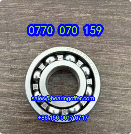 0770 070 159 Deep Groove Ball Bearing 17x40x12 For Automobile - Stock for Sale