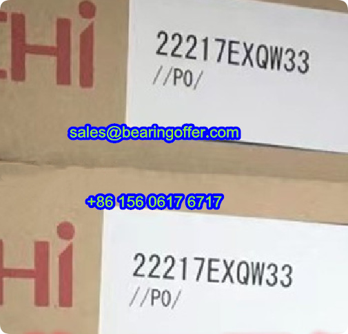 22217EXQW33 Spherical Roller Bearing 22217EXQ Rolling Bearing - Stock for Sale