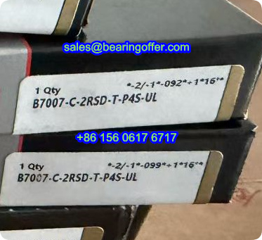B7007-C-2RSD-T-P4S-UL Spindle Bearing 35*62*14 Ball Bearing - Stock for Sale