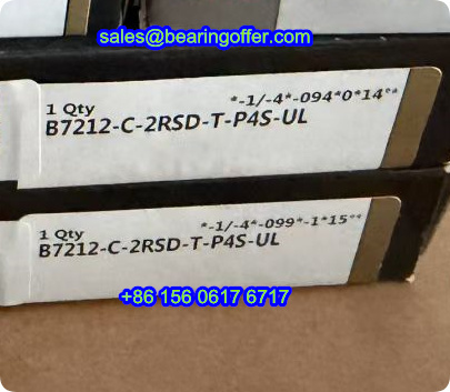 B7212-C-2RSD-T-P4S-UL Spindle Bearing 60x110x22 Ball Bearing - Stock for Sale