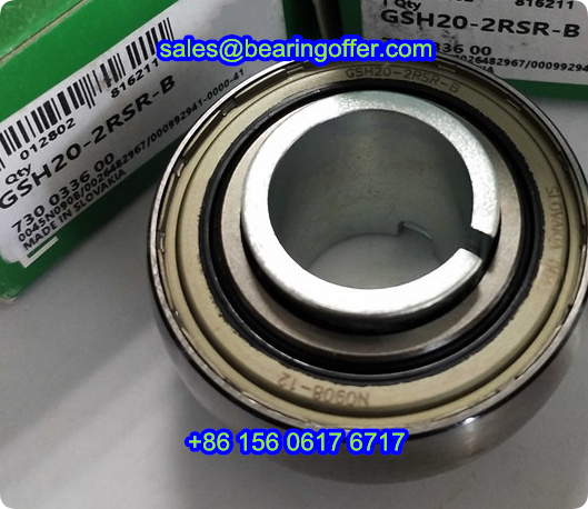 GSH20-2RSR-B Insert Bearing 20x47x28 Ball Bearing 730 0336 00 - Stock for Sale