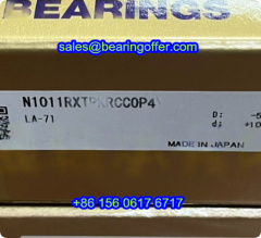 N1011RXTPKRCC0P4 Spindle Bearing N1011RX Roller Bearing - Stock for Sale