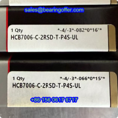 HCB7006-C-2RSD-T-P4S-UL Spindle Bearing 30*55*26 Ball Bearing - Stock for Sale
