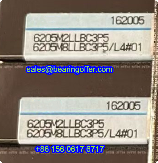 6205M2LLBC3P5 Deep Groove Ball Bearing 6205M8LLBC3P5 High Speed - Stock for Sale