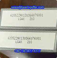 6205ZZNX13U366U76U01 Vacuum Pump Bearing 25x52x15 Ball Bearing - Stock for Sale